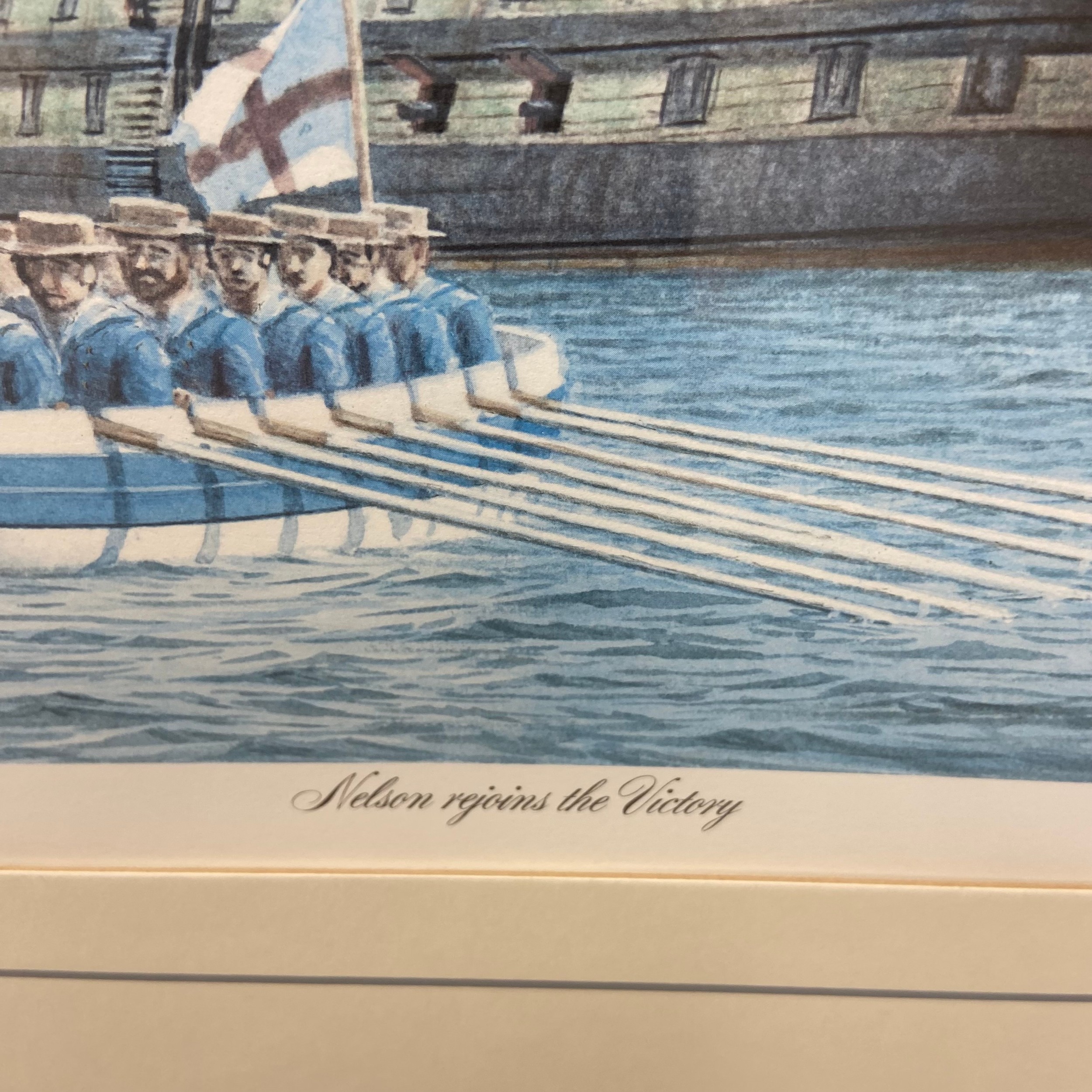 Mark Richard Myers (b.1945), a pair of contemporary lithographs titled 'The Mary Rose off Southsea - Image 12 of 14