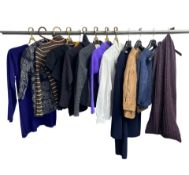 A mixed lot of vintage ladies' designer clothes to include Philosophy Di Alberta Ferretti, Harris