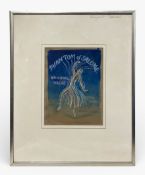 Margaret Tarrant (1888-1959), a 20th century watercolour design for 'Phantom of Salome; Oriental