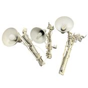 Three vintage articulated Anglepoise style lamps to include one wall mounted and two with table or