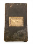 A 19th century second edition Edward Stanford 'Railway Map of India' C.1890, in four parts
