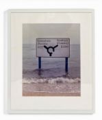 A contemporary limited edition photographic print titled 'Signpost' 2000, by Tim Willoughby.
