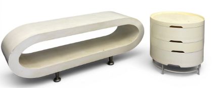A vintage PS 2014 modular side table by T. Richardson, C. Brill, and A. Williams for IKEA together