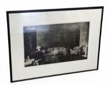 Jack Miller (1945-2004), a contemporary limited edition lithograph with colours depicting an Art