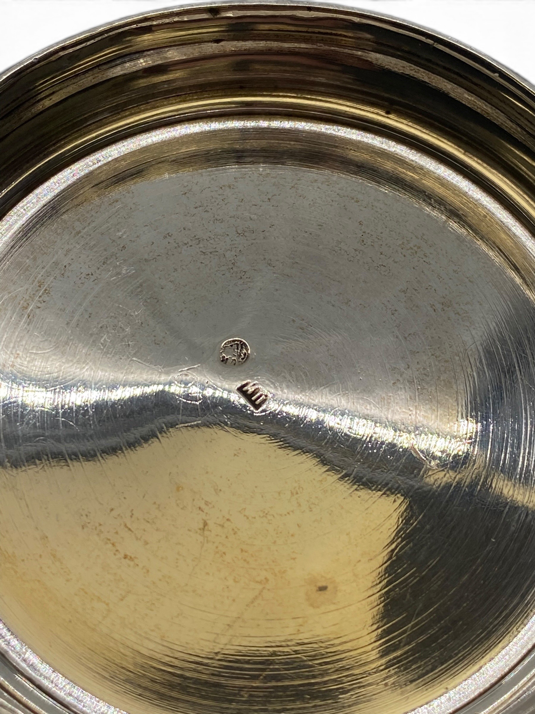 A silver hallmarked christening cup, an Aspreys dish etc. Silver weight: 138g - Image 7 of 7