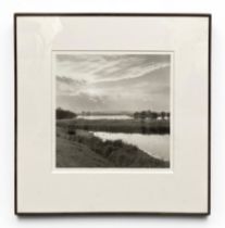 A contemporary landscape photographic print in a glazed, conservation grade, John Jones frame. H.