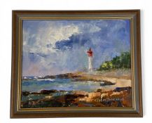 Claude Tournois (1926-2011), a contemporary Impressionist style oil painting on board depicting a