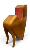 Donald Baugh (b.1961), a contemporary hand-made, bespoke hardwood chest of seven drawers of