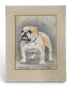 Geoffrey Williams (1911-1958), an early 20th century watercolour portrait of a prize winning