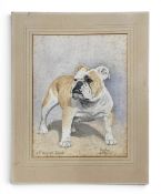 Geoffrey Williams (1911-1958), an early 20th century watercolour portrait of a prize winning