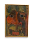 A framed and glazed watercolour portrait study. H 85cm x W 61cm