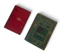 Charles Lamb, The Essays of Elia, Methuen, London 1902 and Rolf Boldrewood, Nevermore, London 1892.