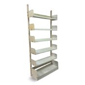 A Lips Vago Congresso freestanding open bookcase. Approx. H.220 x W.100 x D.40cm. (Currently