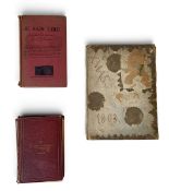 A late 19th century scrapbook with 24 pages of Christmas cards, Je Sais Lire par G Gladstone