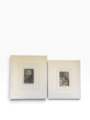 A pair of 19th century hand coloured lithographs of working men, cartoons 'Pewterer' and 'The