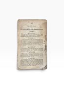 'Modern cookery' A housewife's guide by Mrs Stavley' 1829. H.18cm x D.10cm