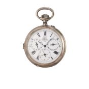 Hermann Bovet à Bienne - Experimental Chronograph Brevet No. 1527