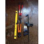 Bolt croppers and other tools