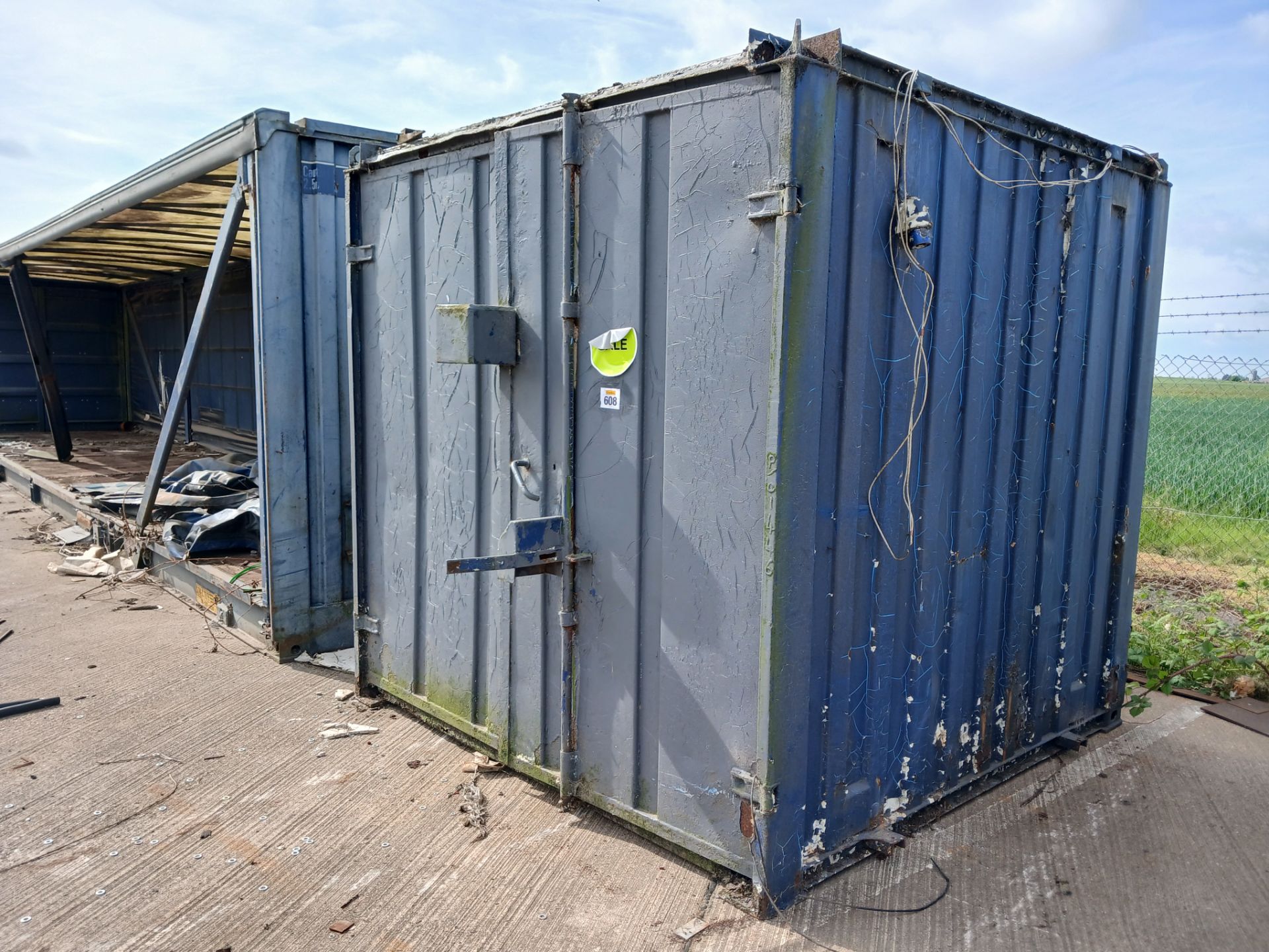 Site office container 8 x 8ft x 7.8h - Image 2 of 6