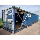 Curtain side container 44.6 x 8ft x 8.6h