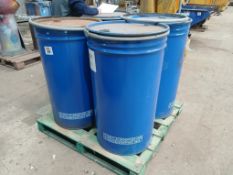 4 x Storage drums