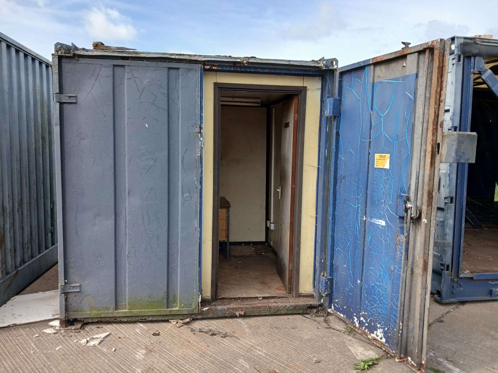 Site office container 8 x 8ft x 7.8h - Image 4 of 6
