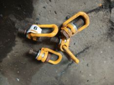 4 x Swivel lifting eyes 10.9 (M36)