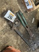 Pipe Wrench and Nippers