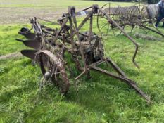 3 Furrow Vintage Plough - No Vat