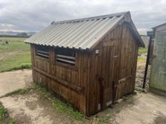 Wooden Hen House 2.1m x 3.1m