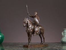 EMMANUEL FREMIET (FRENCH, 1824-1910): CAVALIER ROMAIN