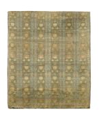 A 17TH CENTURY PERSIAN (SAFAVID) SILK PANEL