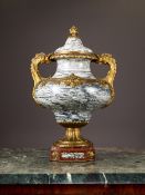 E. CORNU: AN IMPRESSIVE MID 19TH CENTURY MARBLE AND GILT BRONZE MOUNTED