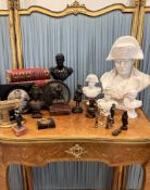 OF NAPOLEON THEME: A 19TH CENTURY AND LATER COLLECTION OF SCULPTURE AND BOOKS