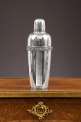 AN ITALIAN SILVER COCKTAIL SHAKER