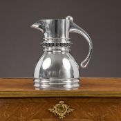 IAN CALVERT: A MODERNIST STERLING SILVER EWER, LONDON, 1998