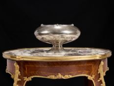 AN EARLY 20TH CENTURY STERLING SILVER BOWL, LONDON, 1904