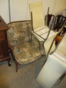 Ercol 2 Seat Settee and 4 Modern Dining Chairs
