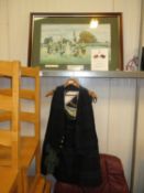 Black Watch Kilt, Waistcoat and Accessories, along with a David Rowlands Signed Print Presentation