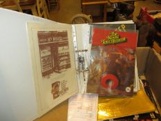 Thirteen Folders of Vintage Theatre Programmes and Brochues