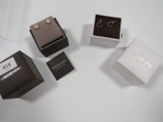 Hot Diamonds - two pairs of Emozioni earrings in original boxes