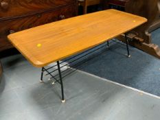 A retro coffee table