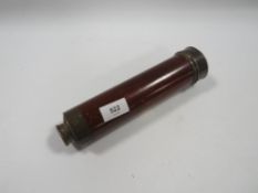 A long six chamber telescope engraved R. Adie, Bold Street, Liverpool