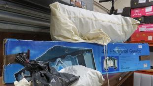 A boxed 4m hexagonal gazebo - unchecked