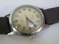 Mens vintage military wristwatch