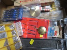 A selection clock/watch repair items to include files and tools