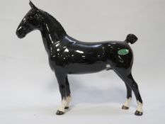 A Beswick Hackney pony Black Magic