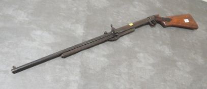 A vintage BSA air rifle
