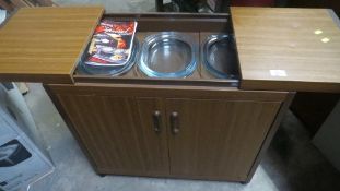 A food warmer Hostess trolley - House clearance