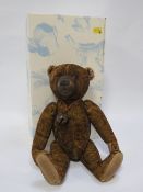 Steiff limited edition Dante teddy bear, white tag 036965, boxed with certificate